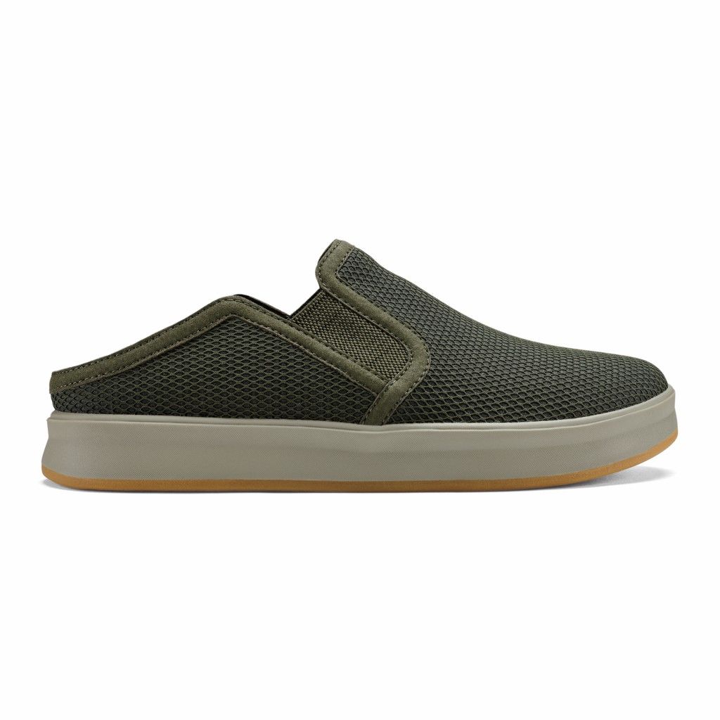 Olukai Women's Ki Ihele Slip On Shoe - Nori US029-465